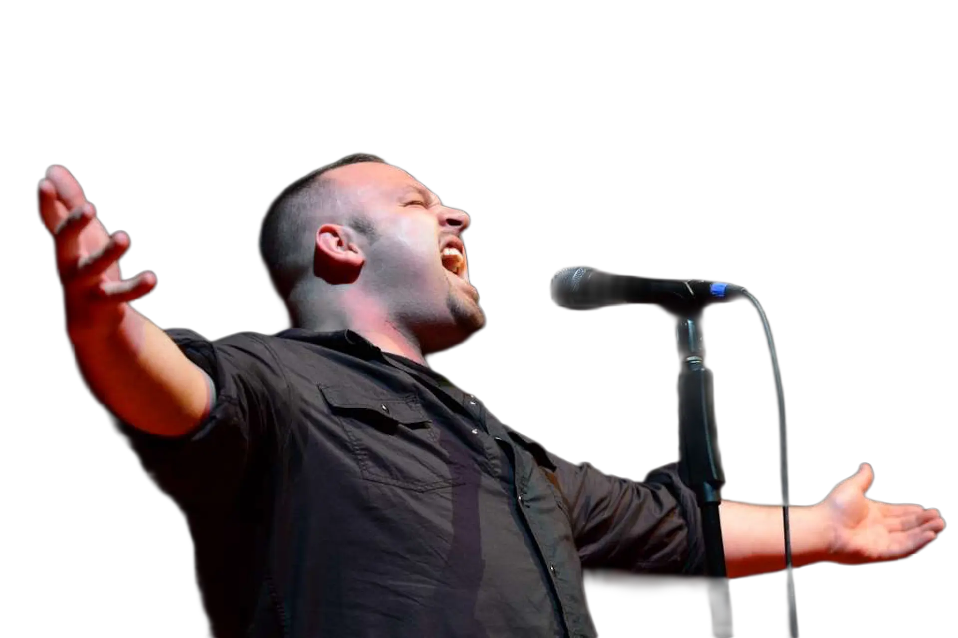 Jose Acevedo performing